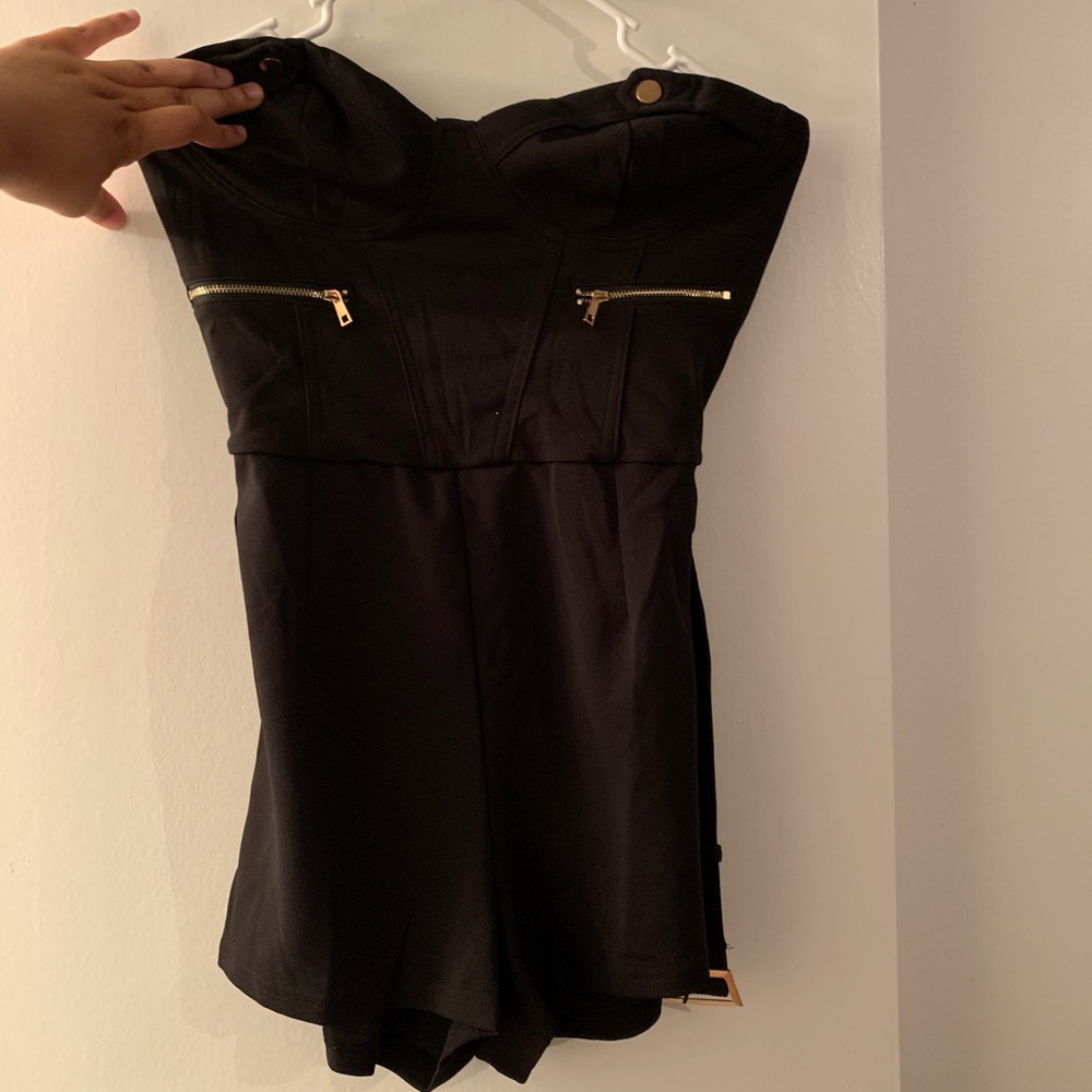 Fashion Nova black romper